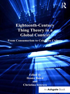 cover image of Eighteenth-Century Thing Theory in a Global Context